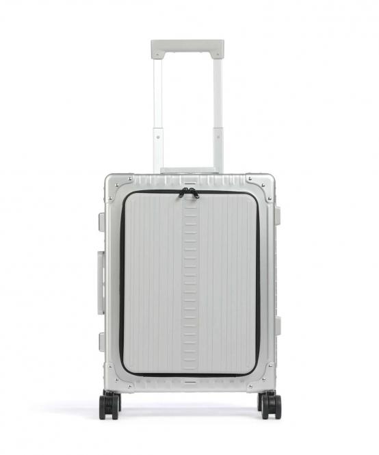 Aleon Business Traveler Domestic Carry-On 21" Front Flap Platin - Silber