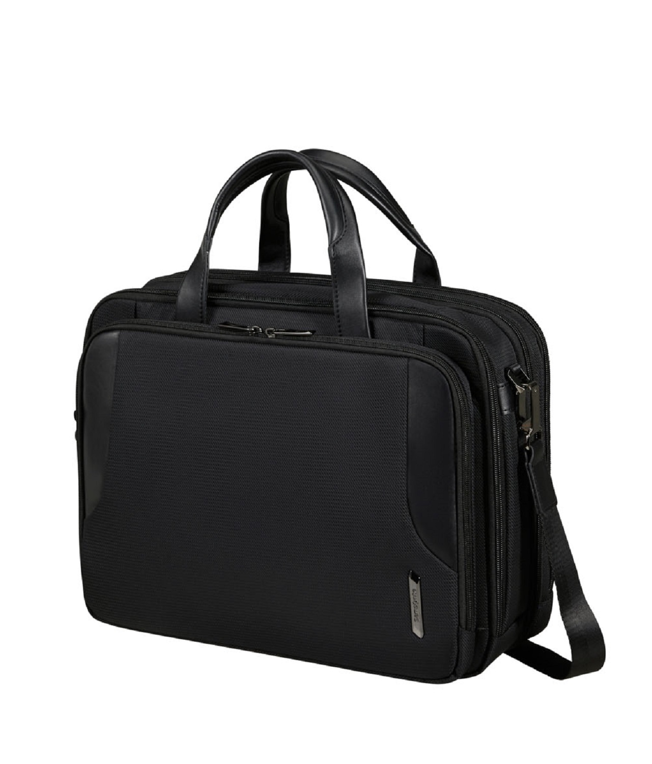 Samsonite XBR 2.0 Aktentasche expandable 15.6", 3-Fächer + GRATIS HOTELGUTSCHEIN Schwarz