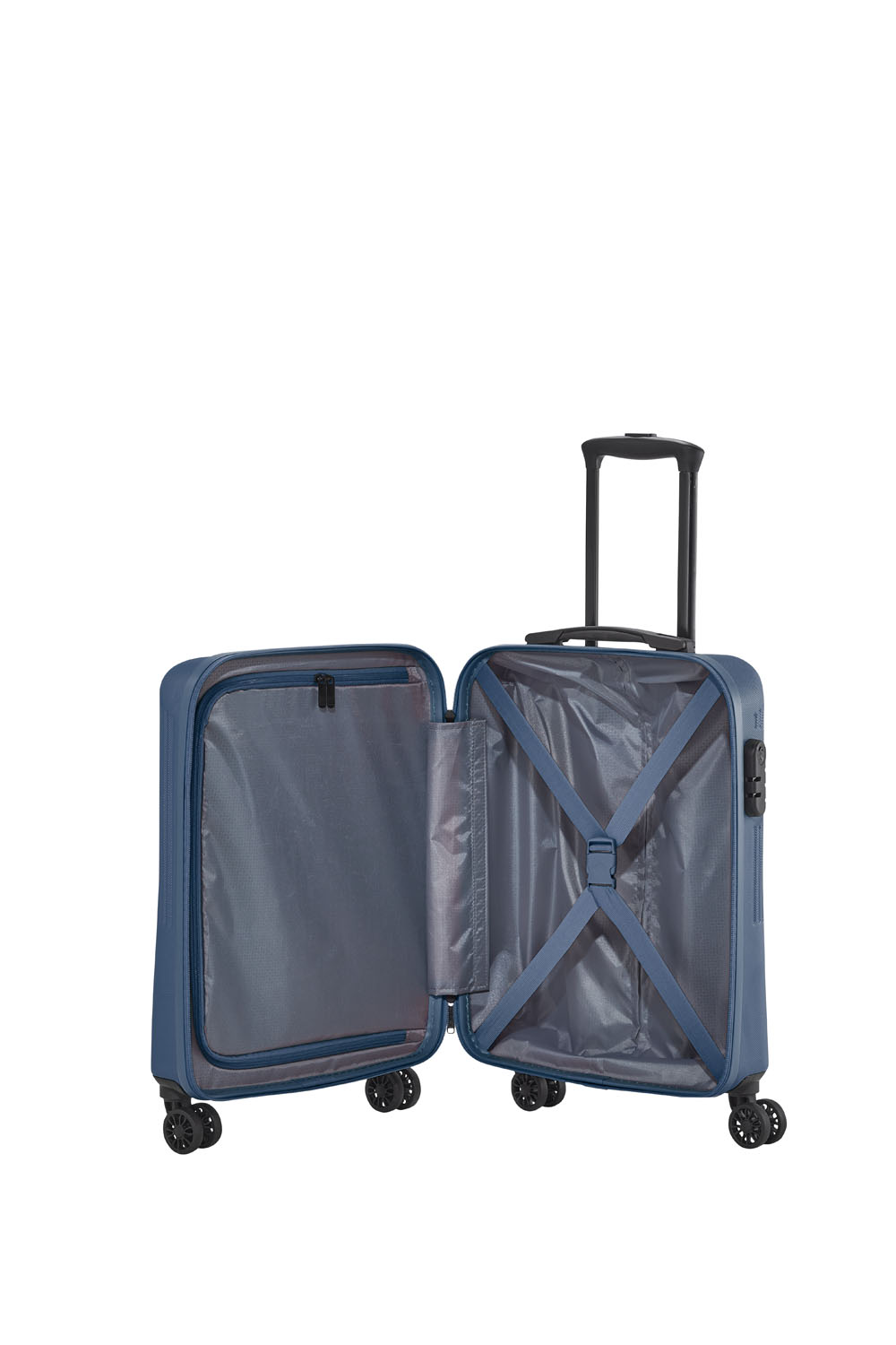 Travelite BALI Trolley S 4-Rollen Blau