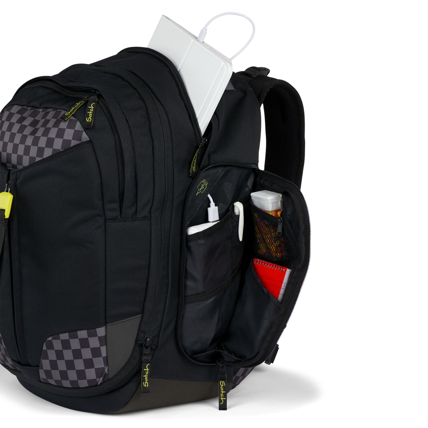 satch match Schulrucksack Dark Skate