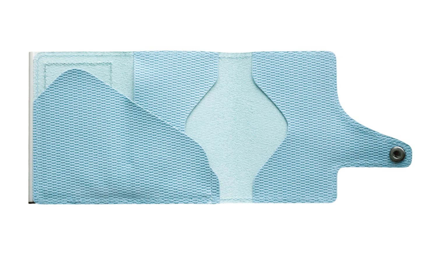 Tru Virtu Click & Slide Wallet Rhombus Light Blue