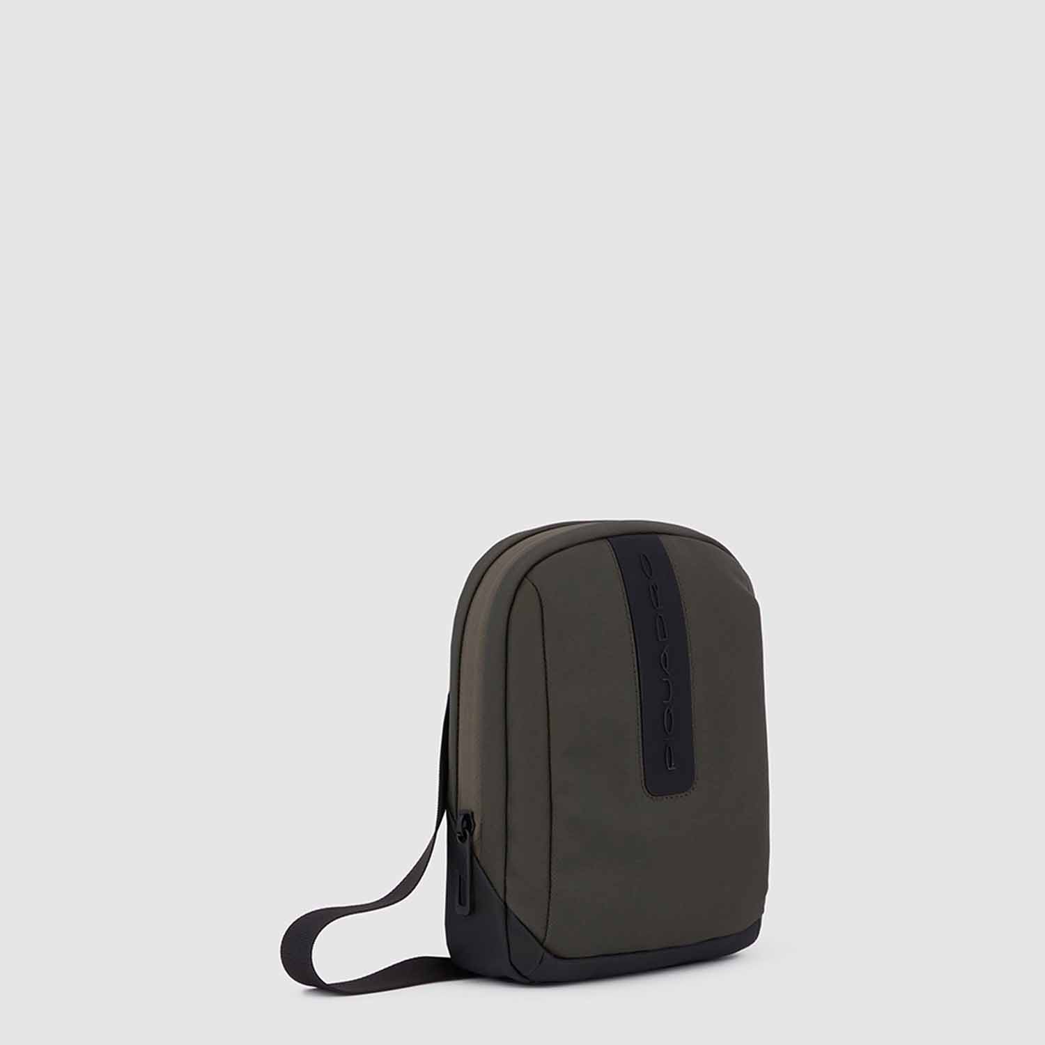 Piquadro Hìdor Umhängetasche mit wasserdichter Tasche Schwarz
