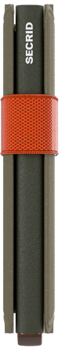 Secrid Bandwallet LIBA 4/6 Geschützte Karten Green-Orange Secrid Bandwallet LIBA 4/6 Geschützte Karten Green-Orange