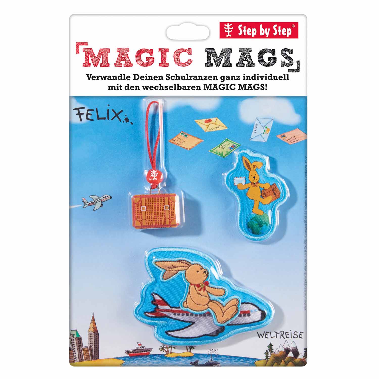 Step by Step MAGIC MAGS Spiegelburg Felix der Hase "Weltreise" Step by Step MAGIC MAGS Spiegelburg Felix der Hase "Weltreise"