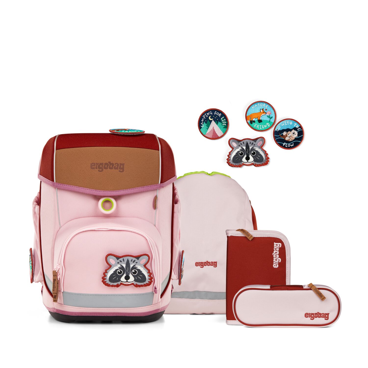 ergobag cubo ECO HERO 5-teiliges Set, Next Nature Special Edition PfadfindBär ergobag cubo ECO HERO 5-teiliges Set, Next Nature Special Edition PfadfindBär