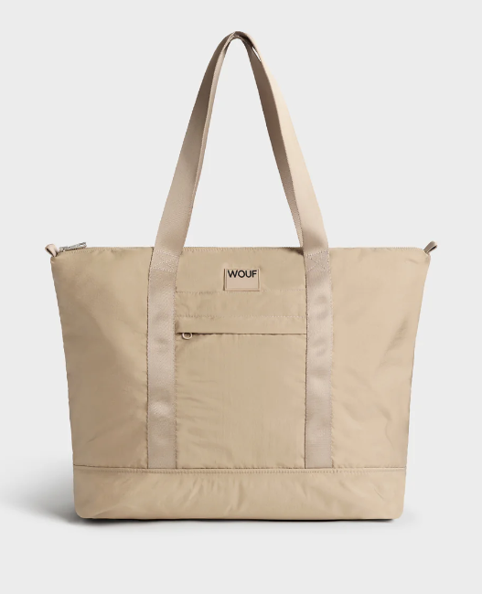 Wouf Downtown Tote Bag Oatmilk