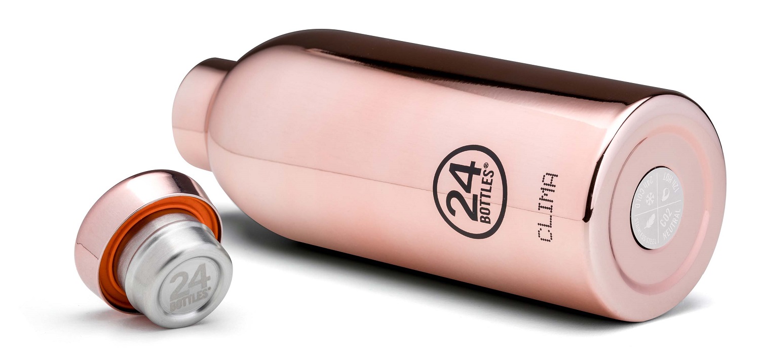 24Bottles® Clima Bottle Glam 500ml Rose Gold