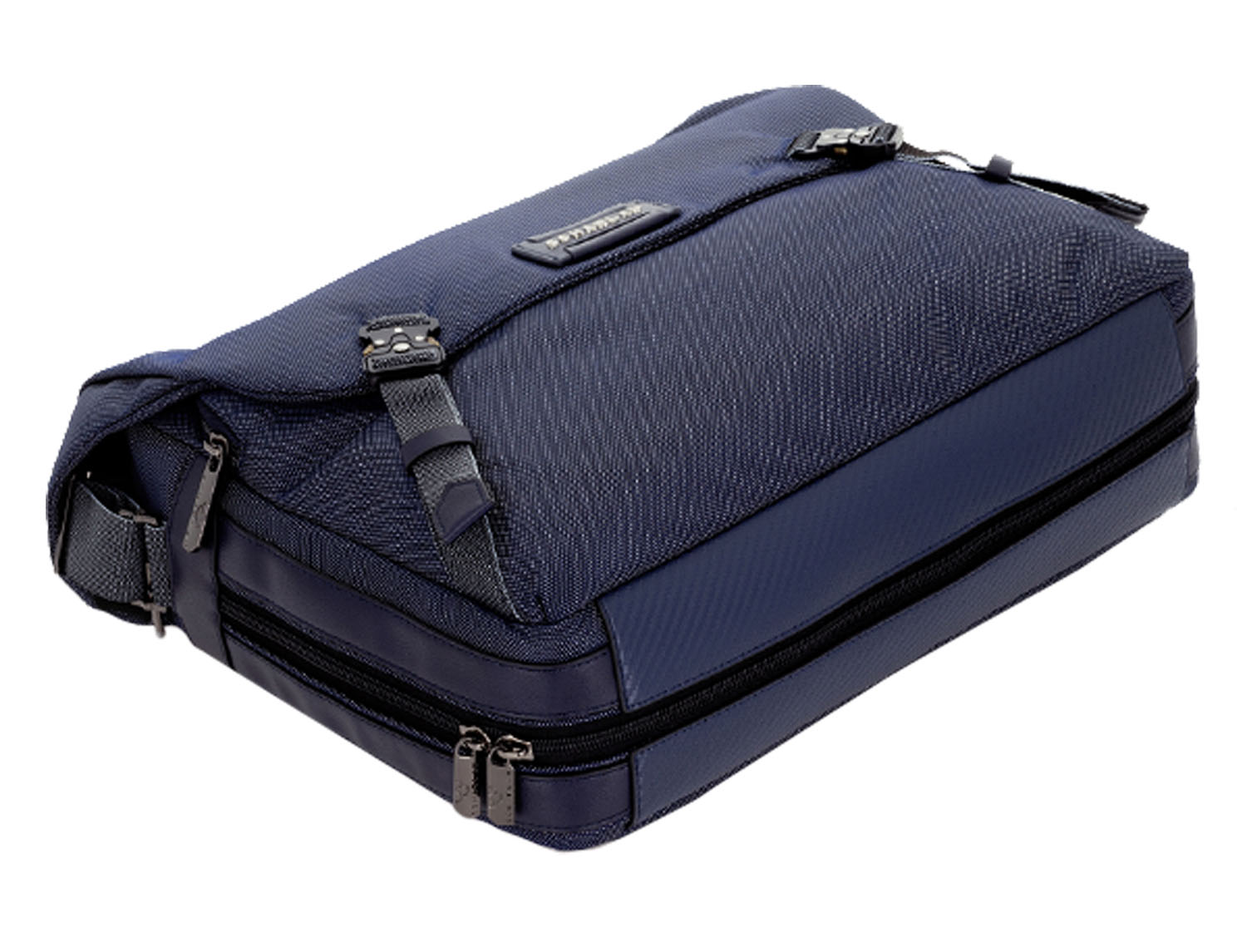 SCHARLAU First Class Air Force One, Messenger Bag mit 15,6" Laptopfach Navy Blue SCHARLAU First Class Air Force One, Messenger Bag mit 15,6" Laptopfach Navy Blue
