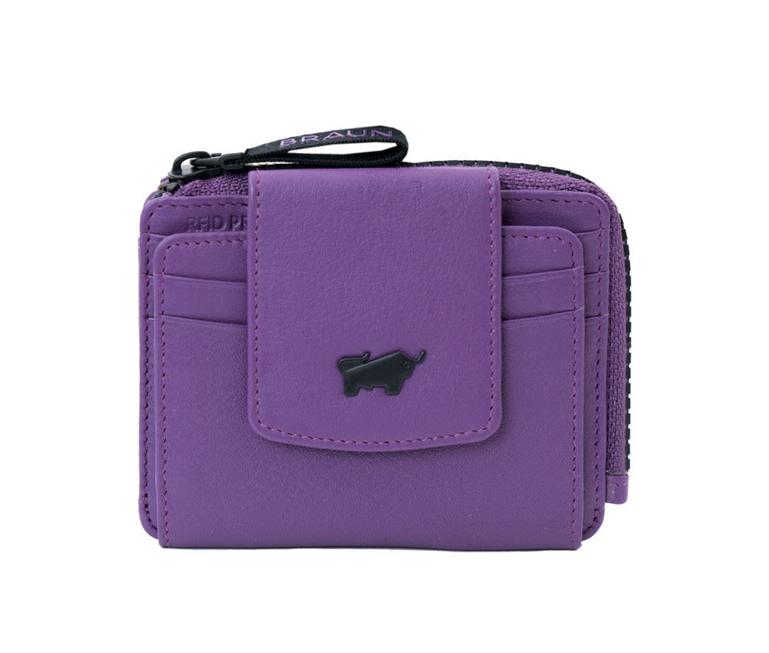 Braun Büffel Capri RFID Kartenbörse 8CS viola