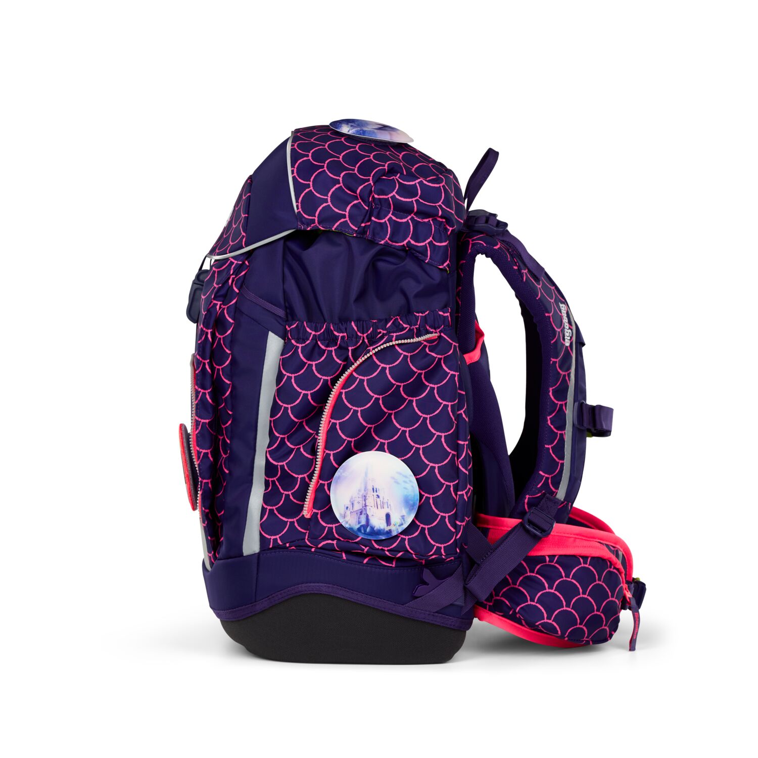 ergobag maxi LUMI Edition 6-teiliges Schulrucksack-Set 2025 PerlentauchBär