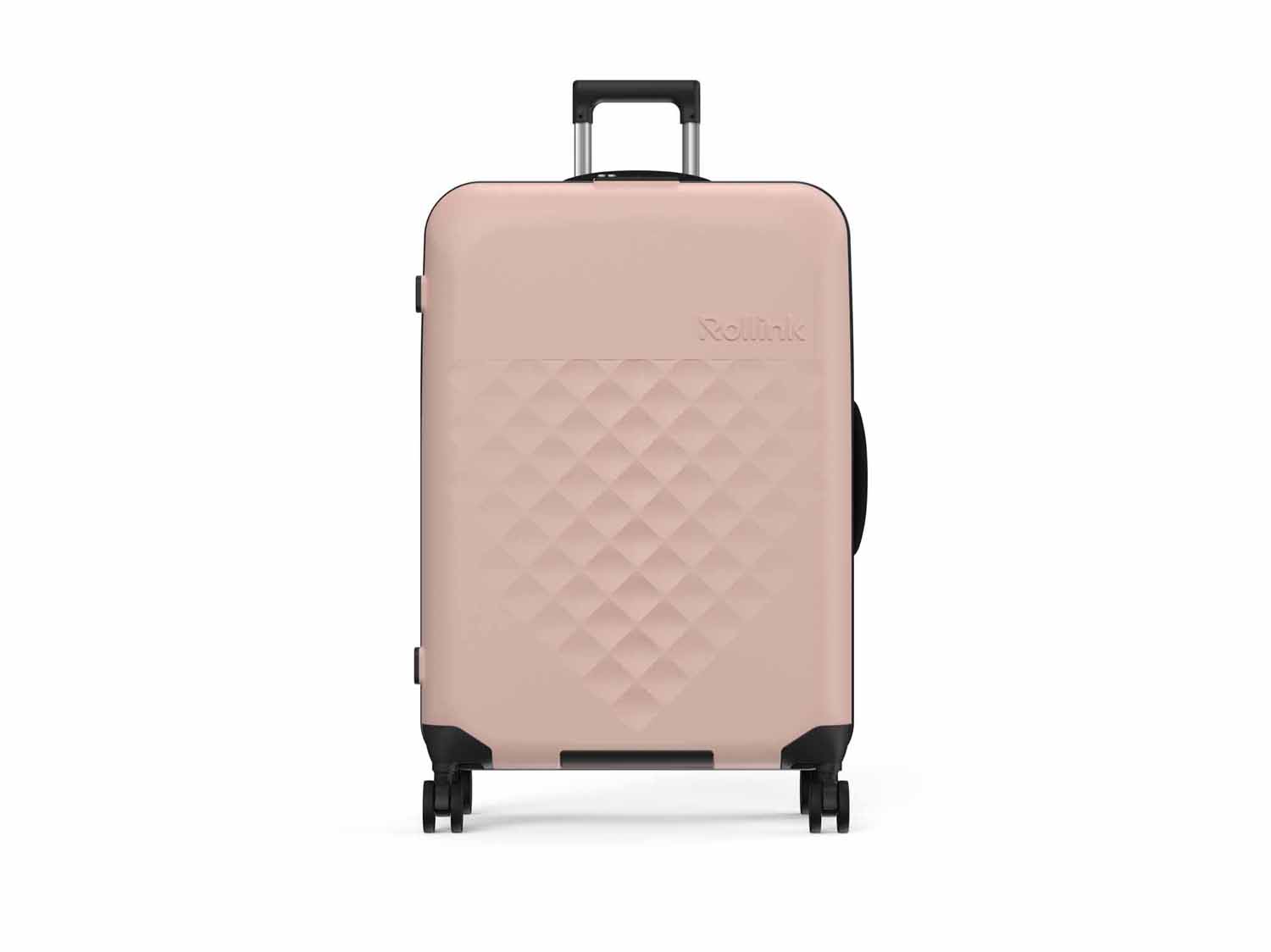 Rollink Vega 360 29" Check-In L, 4-Rollen Rose Smoke