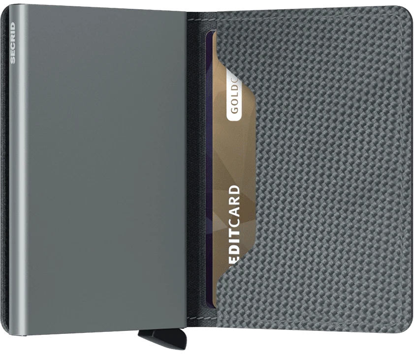 Secrid Slimwallet Carbon SCa-Cool Grey Secrid Slimwallet Carbon SCa-Cool Grey