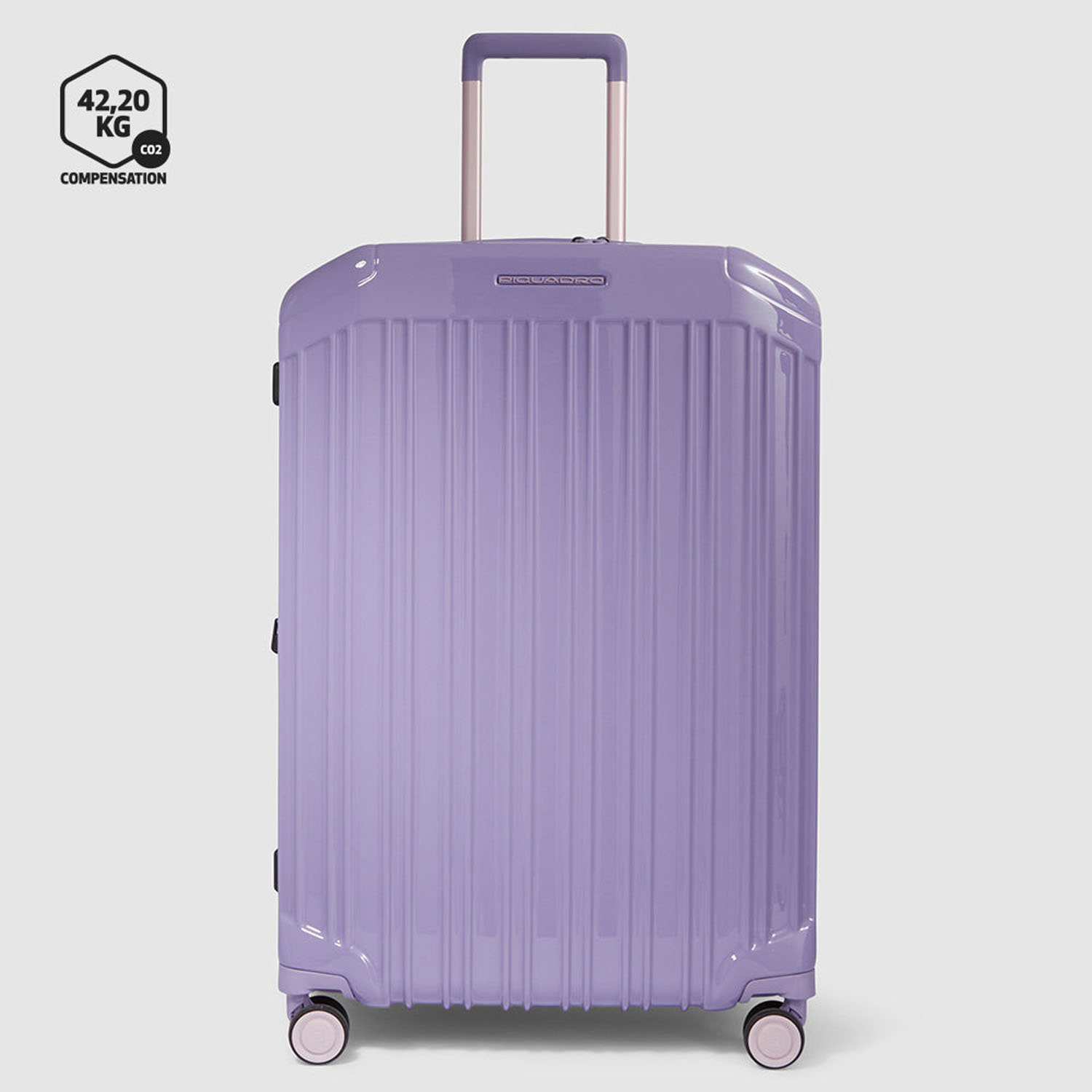 Piquadro PQ Light Großer Trolley Koffer mit 4-Rollen, erweiterbar4 Rollen