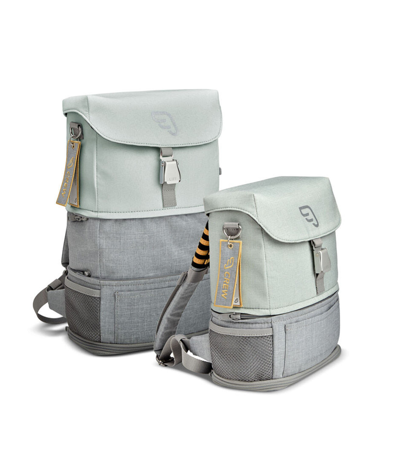 JetKids™ by Stokke® BedBox™ + Crew BackPack™-Reiseset Green / Green