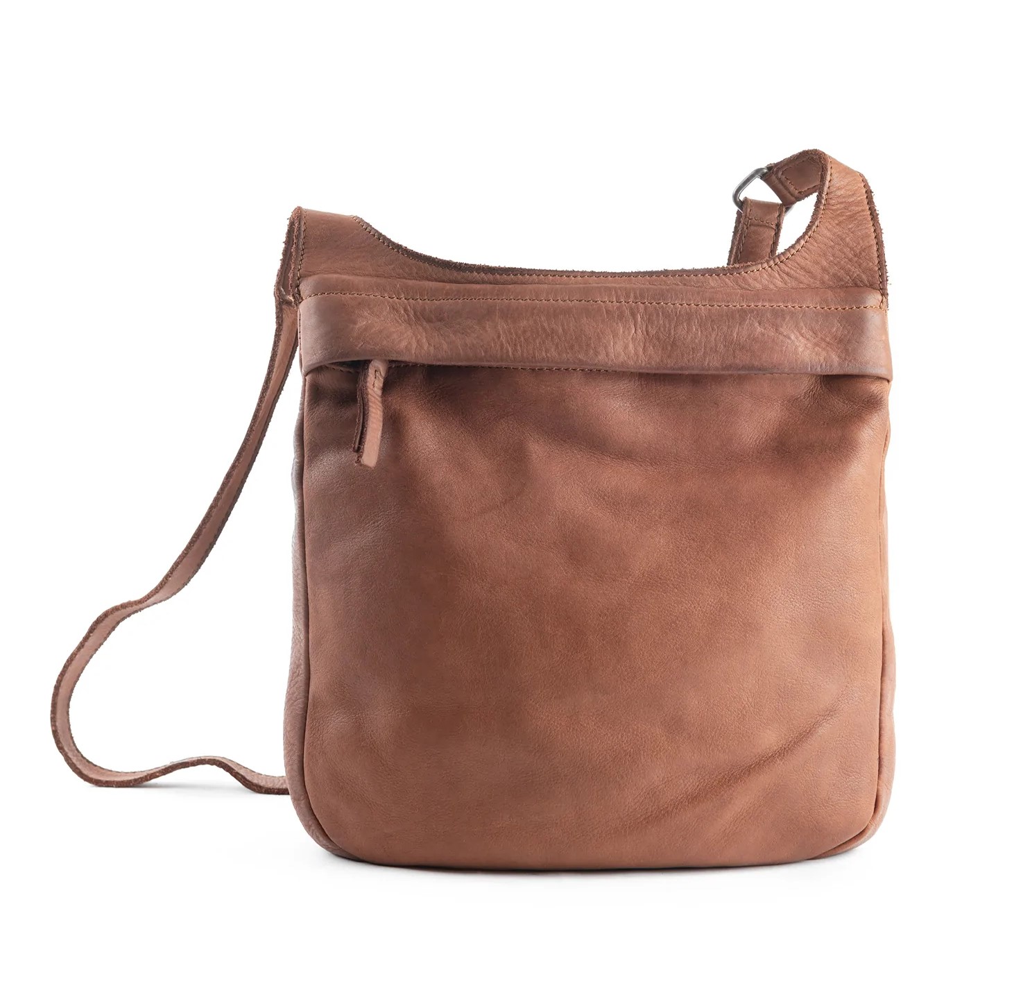 Harold's Submarine Shopper Zip cognac
