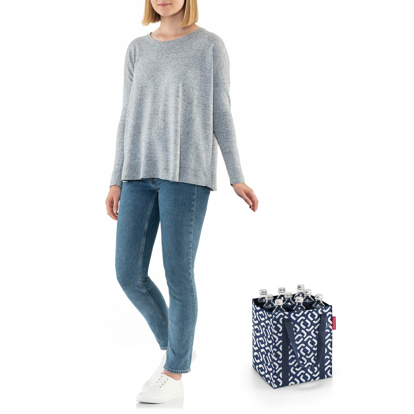 Reisenthel Shopping bottlebag Signature Navy Reisenthel Shopping bottlebag Signature Navy