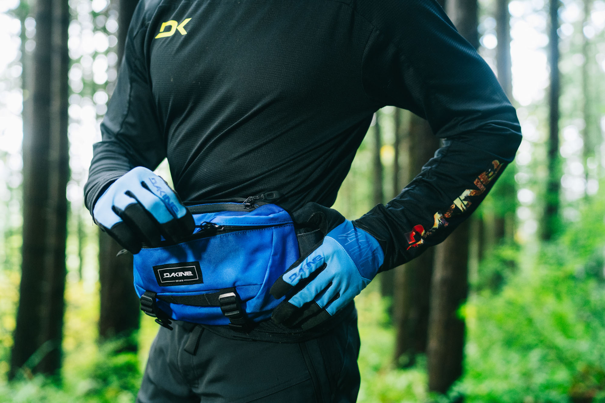 Dakine Hot Laps 2L Bike Hüfttasche Deep Lake