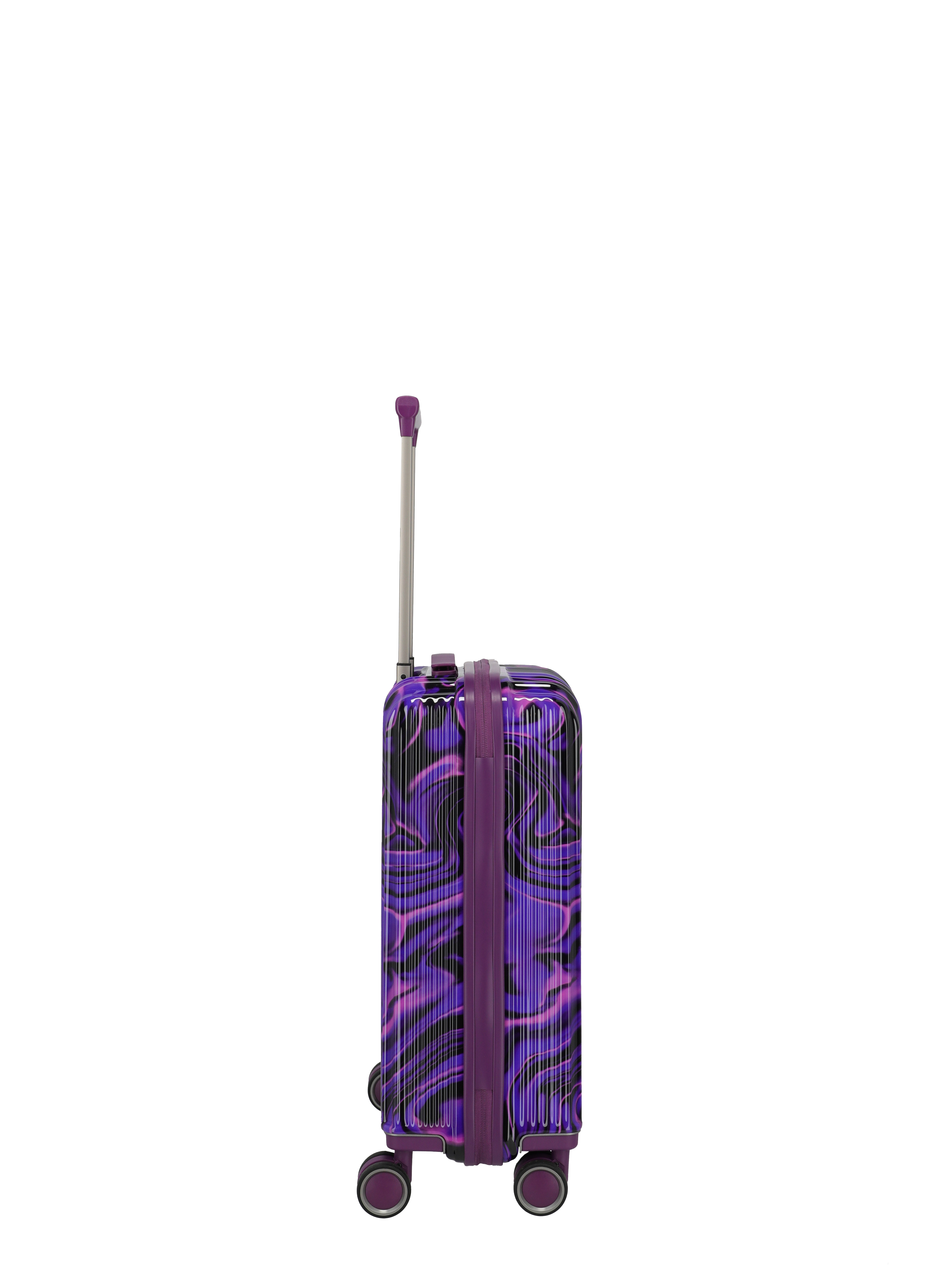 Travelite Lascana Edition 4w Trolley S Purple Swirl Travelite Lascana Edition 4w Trolley S Purple Swirl