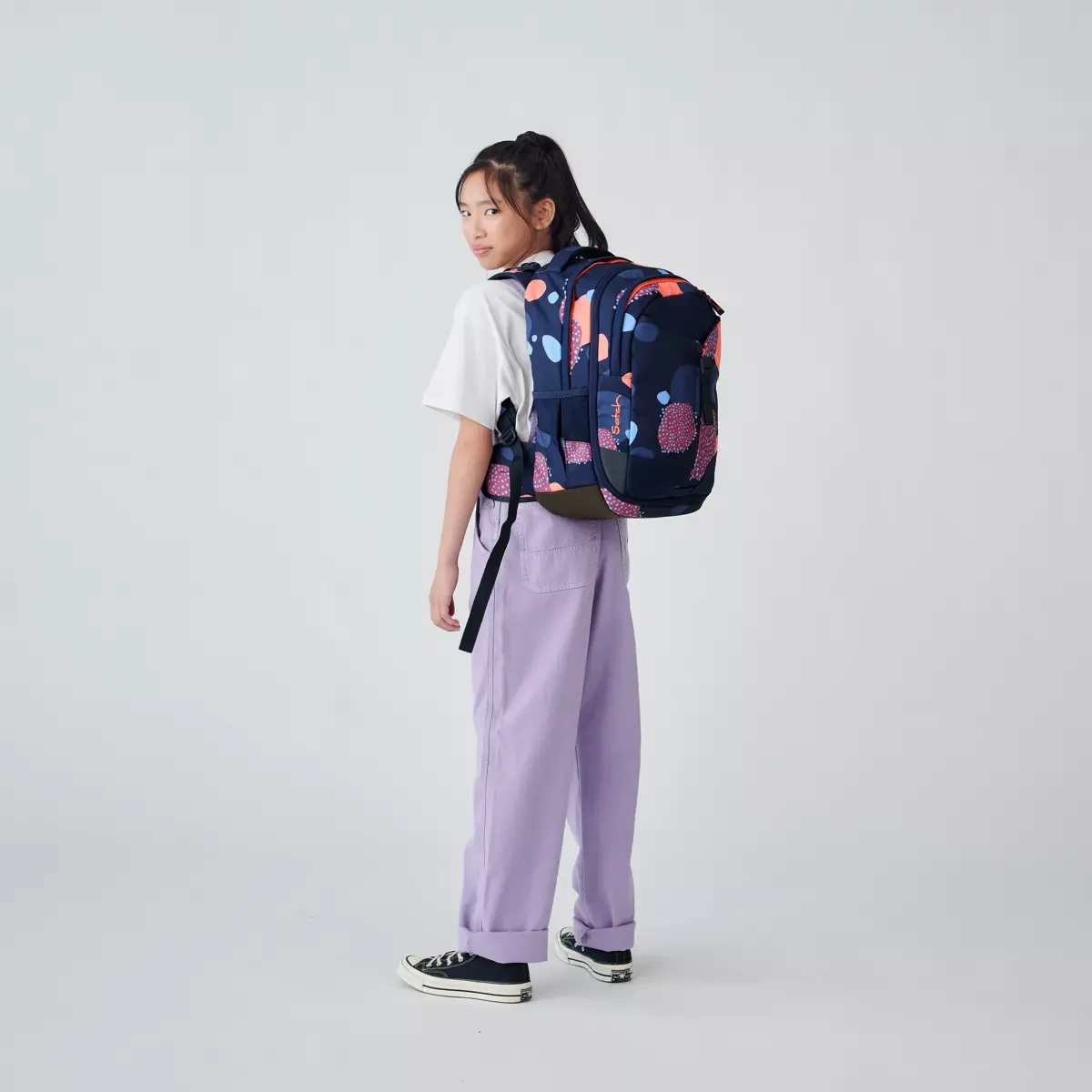 satch match Schulrucksack Coral Reef