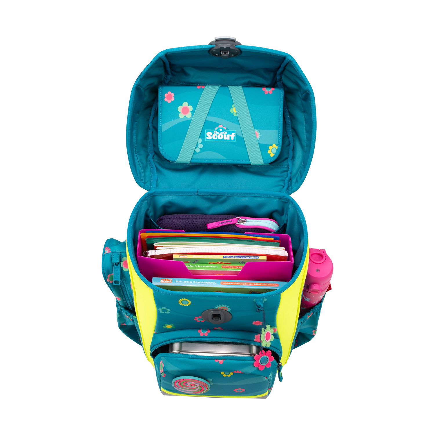 Scout Neo Schulranzen-Set 4-teilig DIN Little Flowers Scout Neo Schulranzen-Set 4-teilig DIN Little Flowers