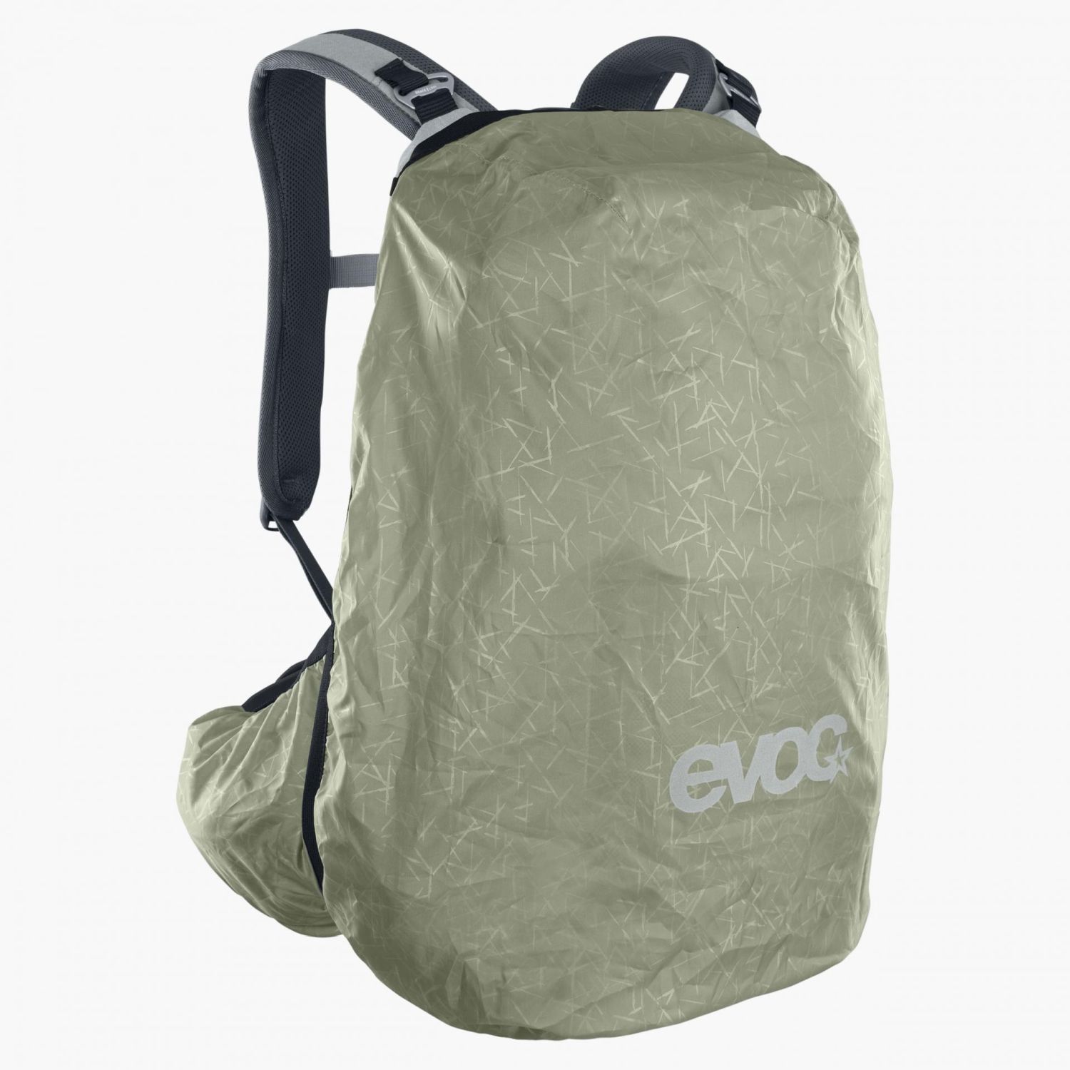 evoc Protector Backpacks Trail Pro 16 S/M Stone - Carbon Grey
