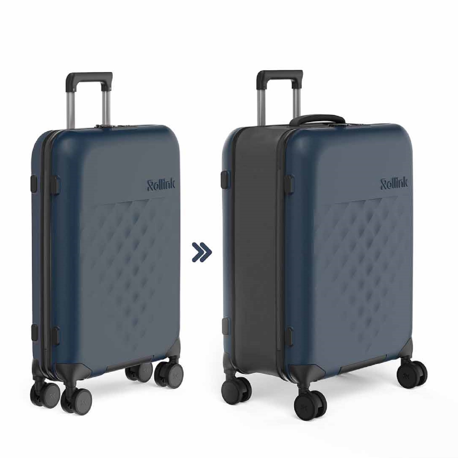 Rollink Vega 360 26" Check-In M, 4-Rollen Atlantic Blue Rollink Vega 360 26" Check-In M, 4-Rollen Atlantic Blue