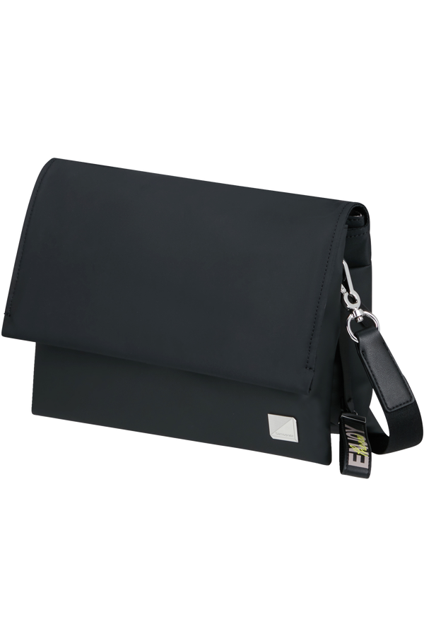 Samsonite Workationist Schultertasche mit Überschlag Schwarz Samsonite Workationist Schultertasche mit Überschlag Schwarz