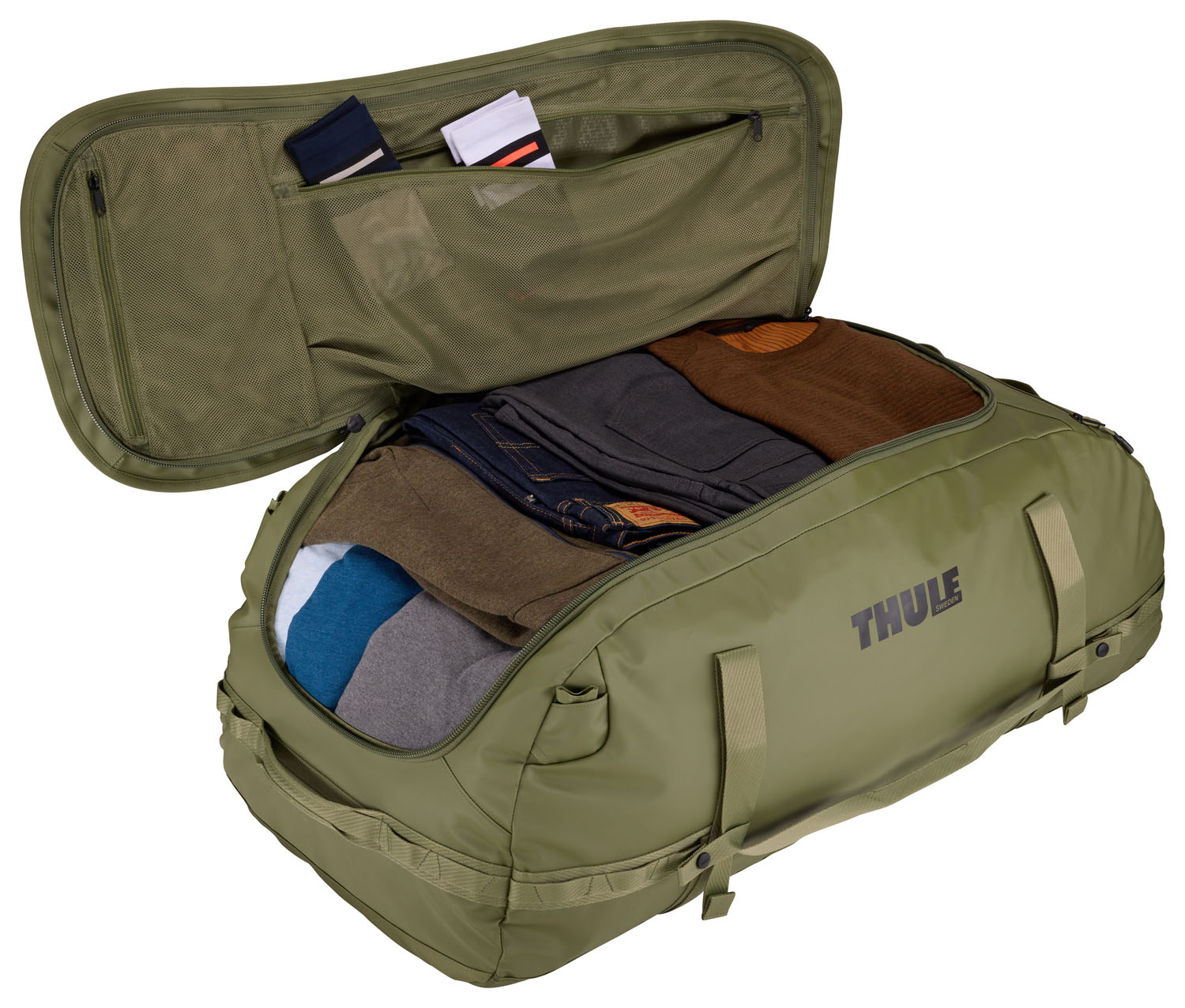 THULE Chasm Reisetasche/Rucksack 130L Olivine