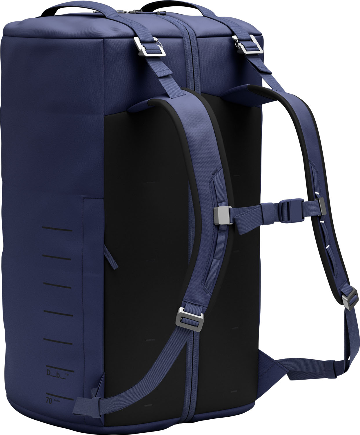 D_b_ Roamer Pro Split Duffel / Backpack 70L Blue Hour