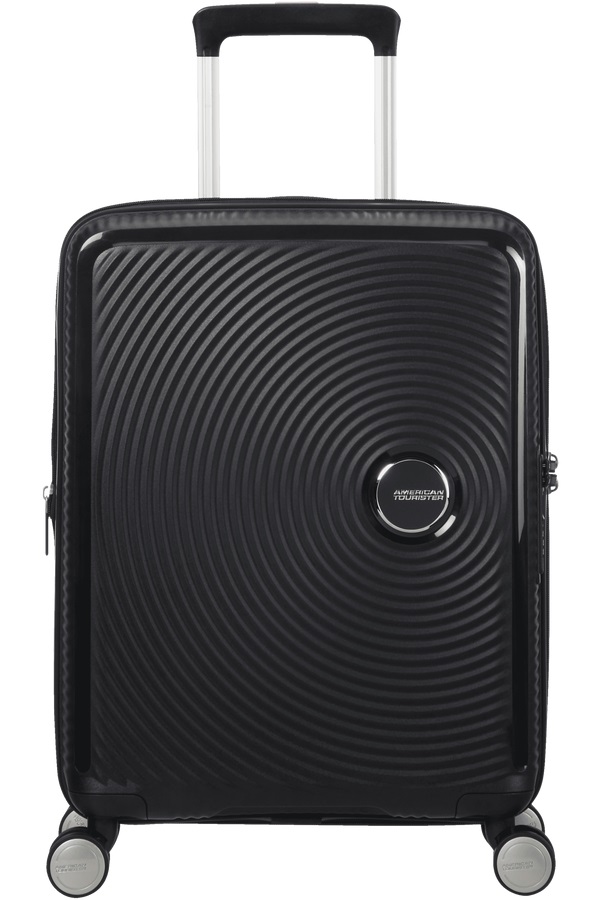 American Tourister Soundbox Trolley S 4R 55cm, erweiterbar Bass Black