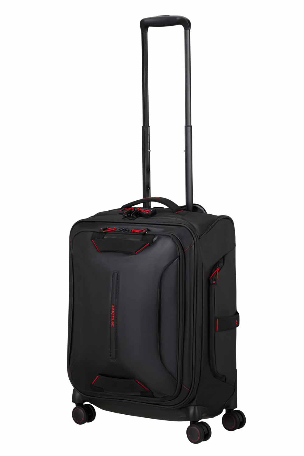 Samsonite Ecodiver Trolley mit 4 Rollen 55cm + GRATIS HOTELGUTSCHEIN Schwarz