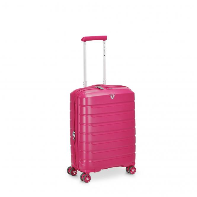 Roncato B-Flying Kabinentrolley, erweiterbar 55cm magenta