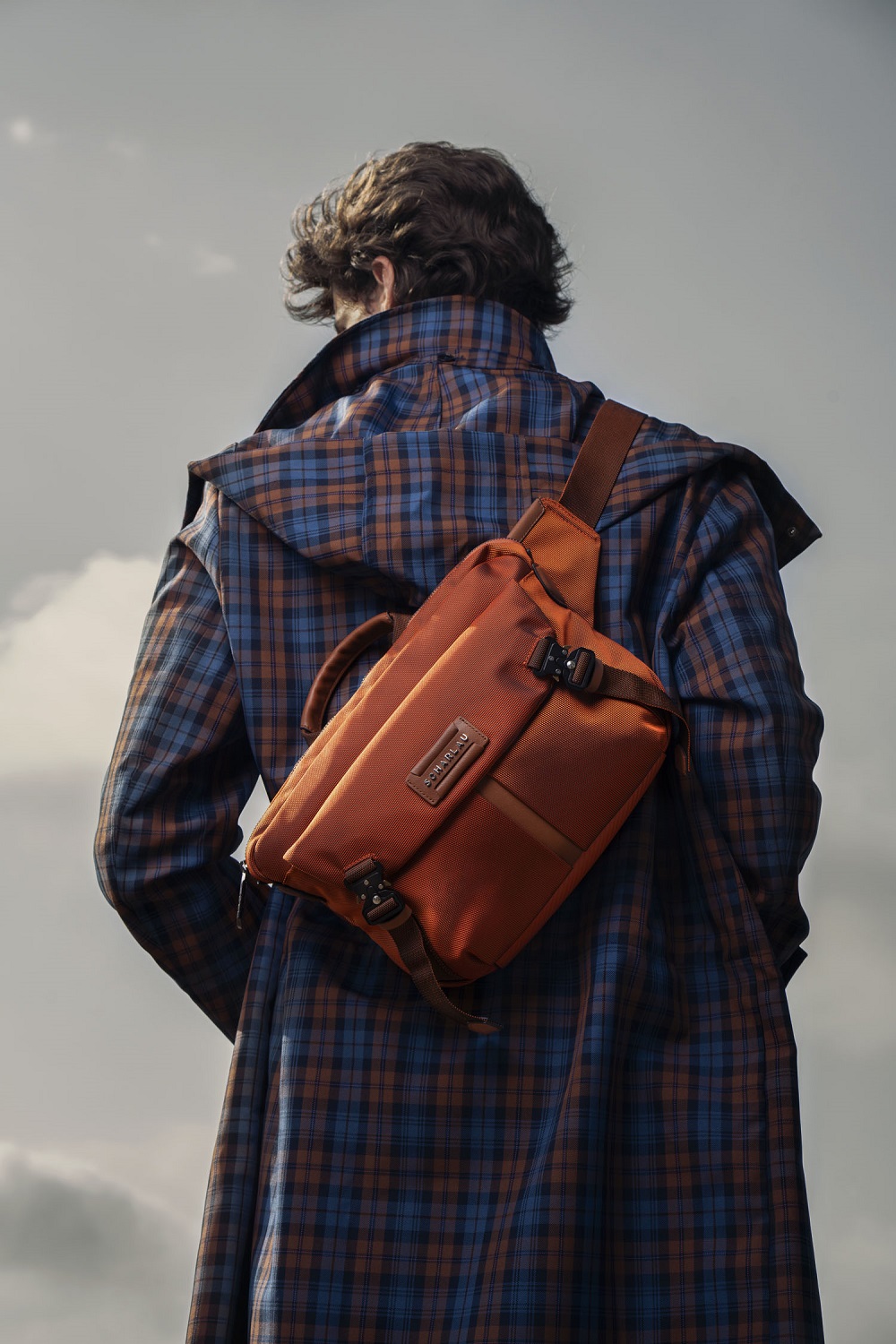 SCHARLAU First Class Bell X-1, Gürteltasche Large Orange