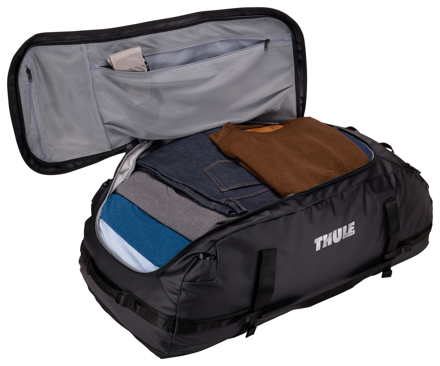 THULE Chasm Reisetasche/Rucksack 130L Black THULE Chasm Reisetasche/Rucksack 130L Black