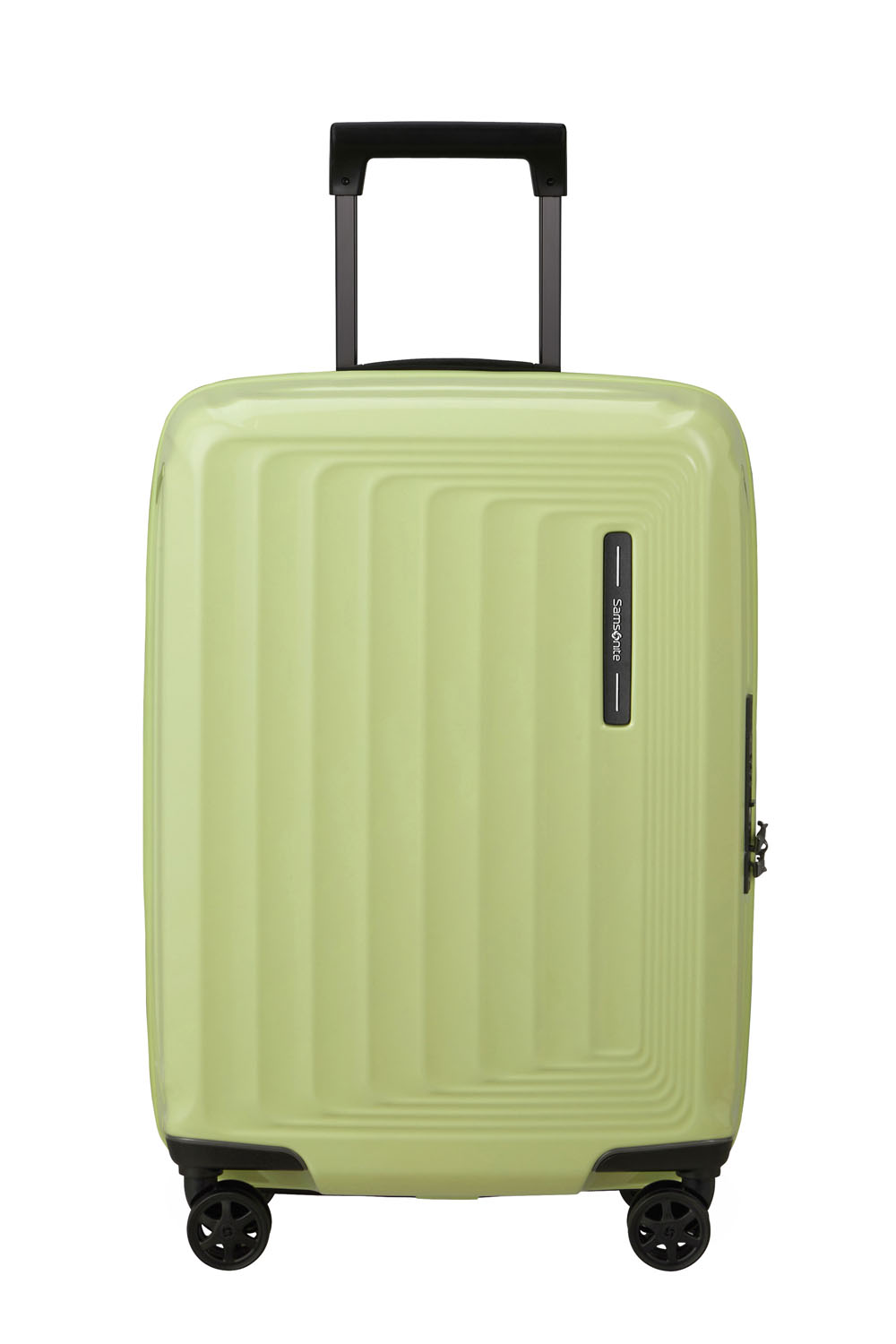 Samsonite Nuon Trolley mit 4 Rollen erweiterbar 55cm + GRATIS HOTELGUTSCHEIN Metallic Melon