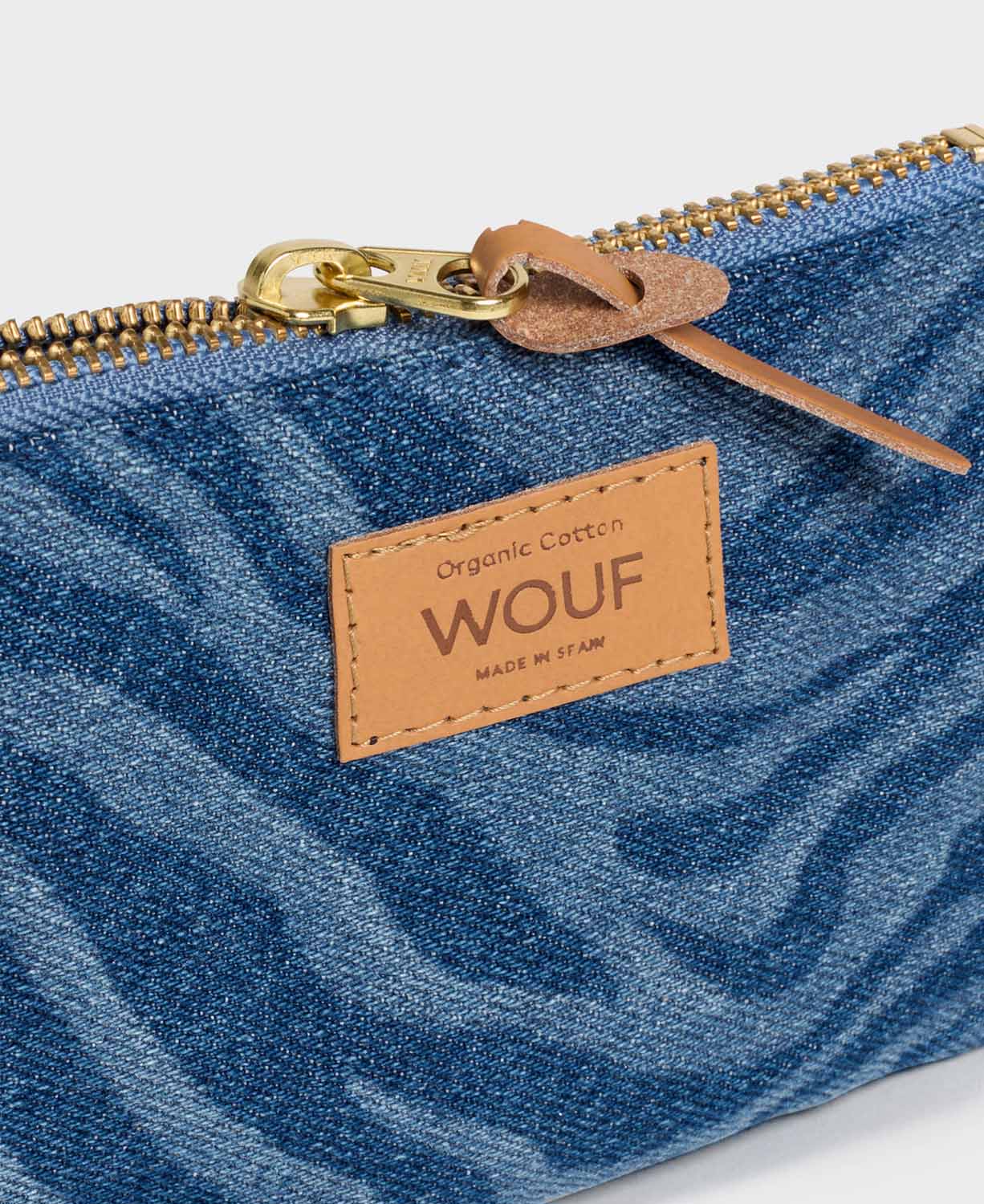 Wouf Denim Collection Small Pouch Sierra Wouf Denim Collection Small Pouch Sierra