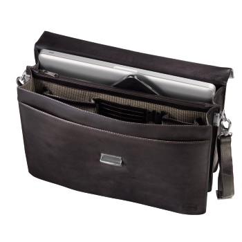 Hama Est. 1923 Amsterdam Rafael Ledertasche Rustic Dark Brown