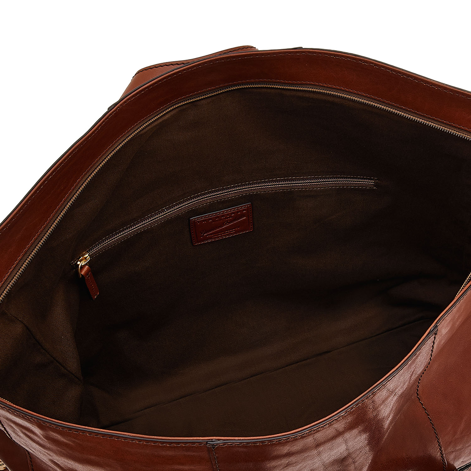 The Bridge Alberto Reisetasche 50cm Braun/Gold The Bridge Alberto Reisetasche 50cm Braun/Gold