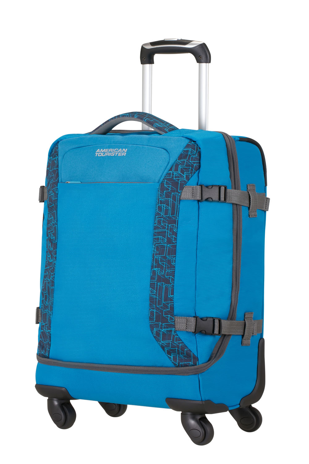 American Tourister Road Quest Trolley mit 4 Rollen 55cm Bluestar Print