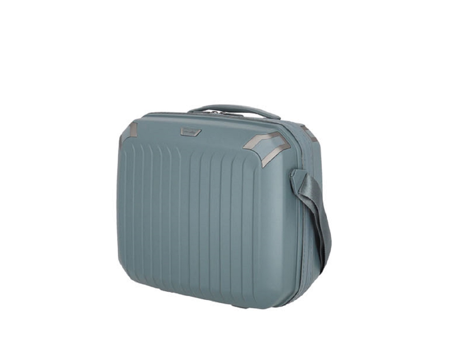 Travelite Elvaa Beautycase mit Tabletfach 10,5" Blaugrau