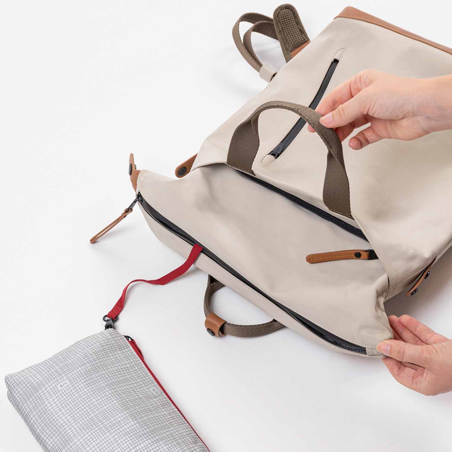 aunts & uncles Japan Morioka Rucksack -Shopper mit 13" Notebook dust