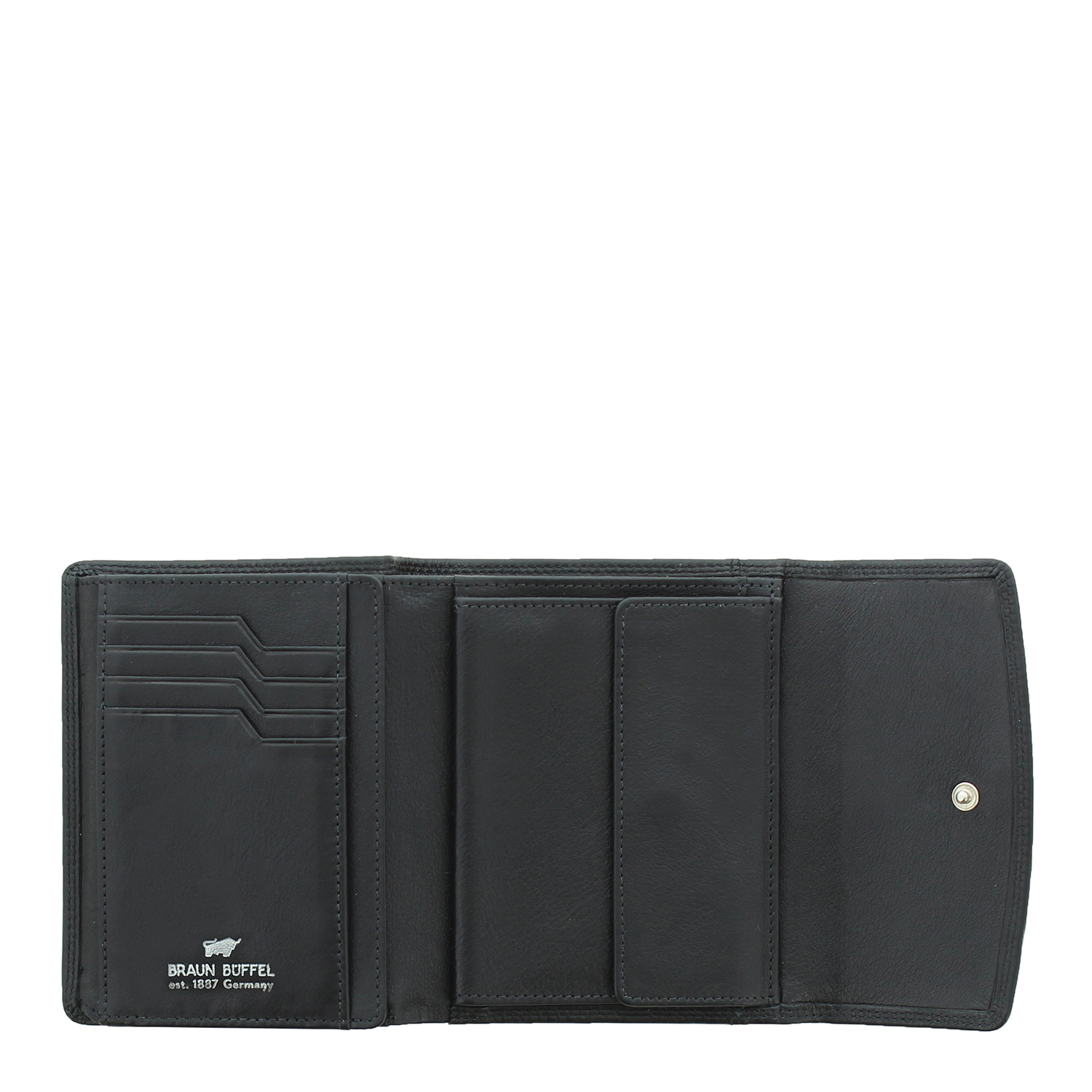 Braun Büffel GOLF SECURE RFID Geldbörse M 8CS schwarz
