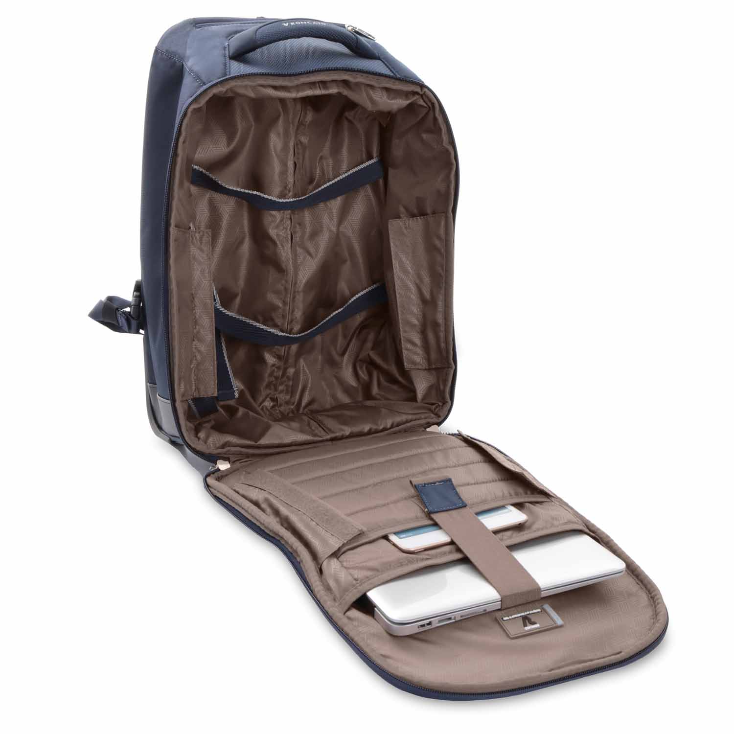 Roncato Joy Small Trolley-Rucksäcke Carry-On auf 2-Rollen Nachtblau Roncato Joy Small Trolley-Rucksäcke Carry-On auf 2-Rollen Nachtblau