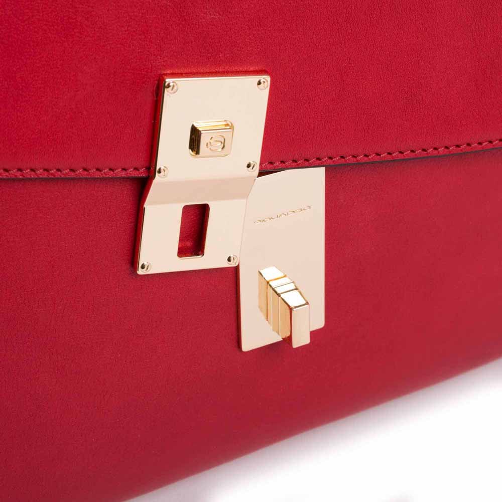 Piquadro DF Ausdehnbarer Damenrucksack mit iPad®Pro 12,9’’- rot