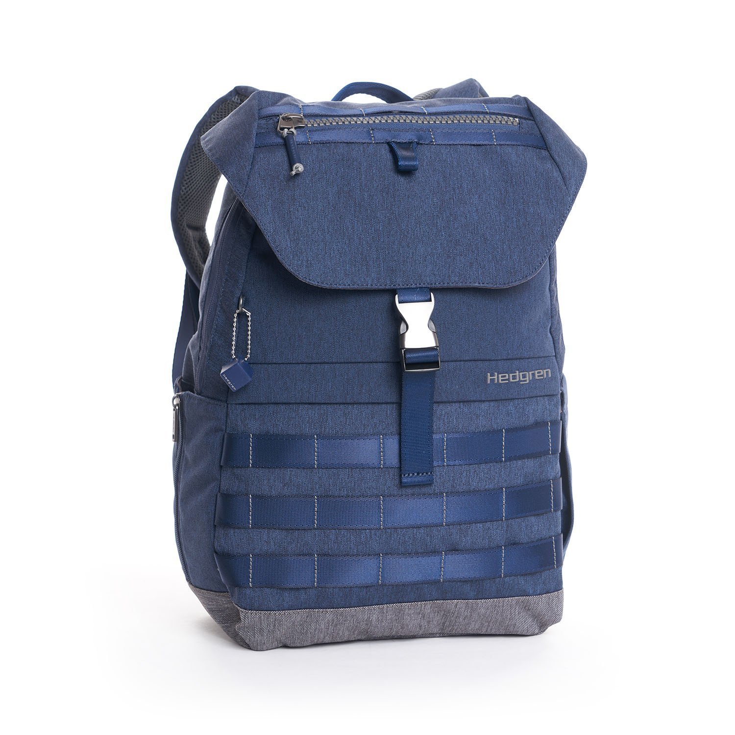Hedgren Knock Out CASSIEL Rucksack mit Überschlag und Laptopfach 15" Parisian Night Blue