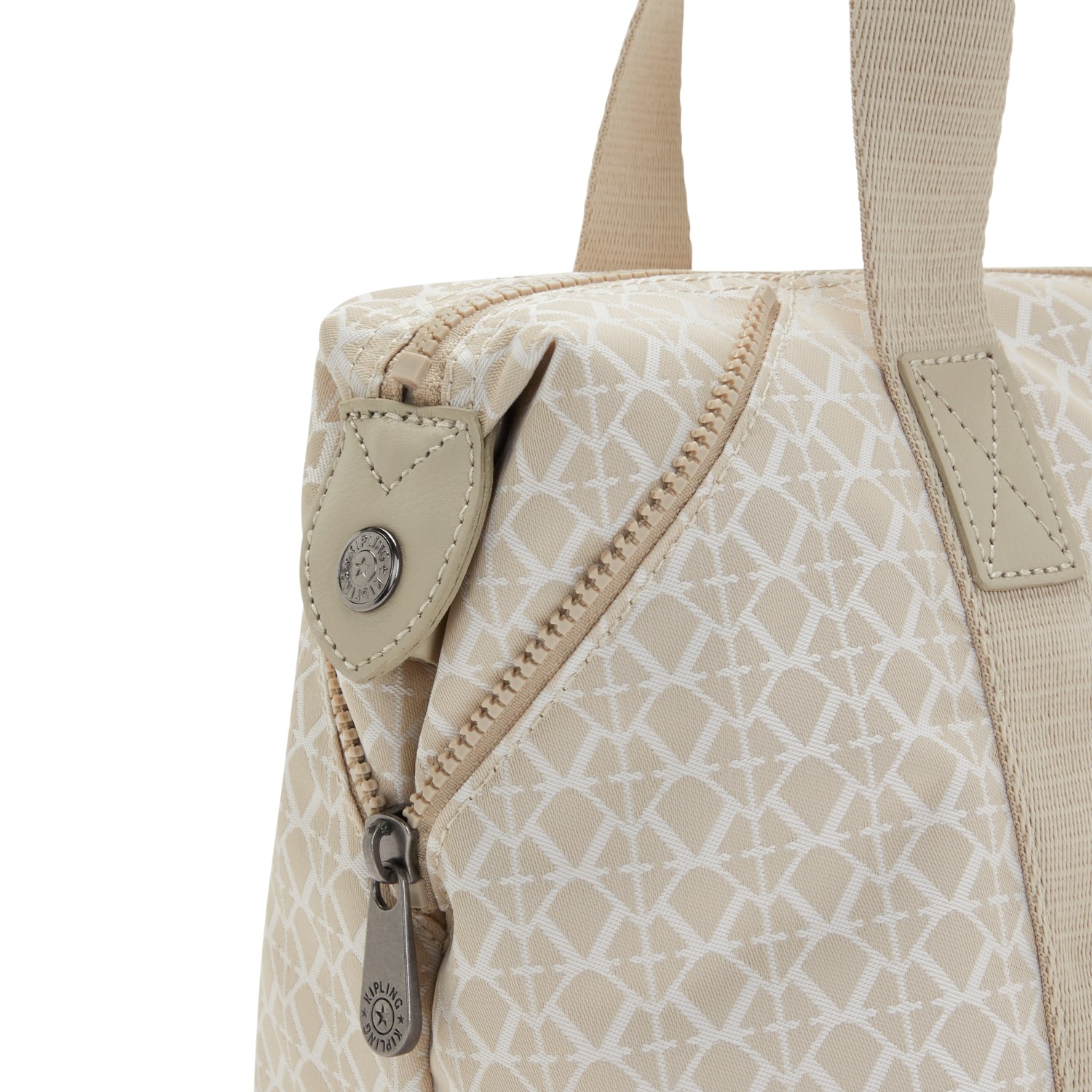 Kipling Art Mini Handtasche Signature Beige