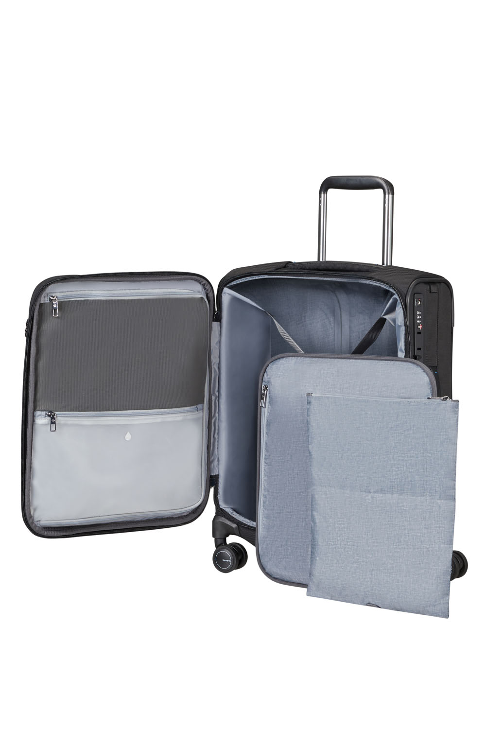 Samsonite Spectrolite 3.0 TRVL Trolley mit 4 Rollen 55cm + GRATIS HOTELGUTSCHEIN Black Samsonite Spectrolite 3.0 TRVL Trolley mit 4 Rollen 55cm + GRATIS HOTELGUTSCHEIN Black