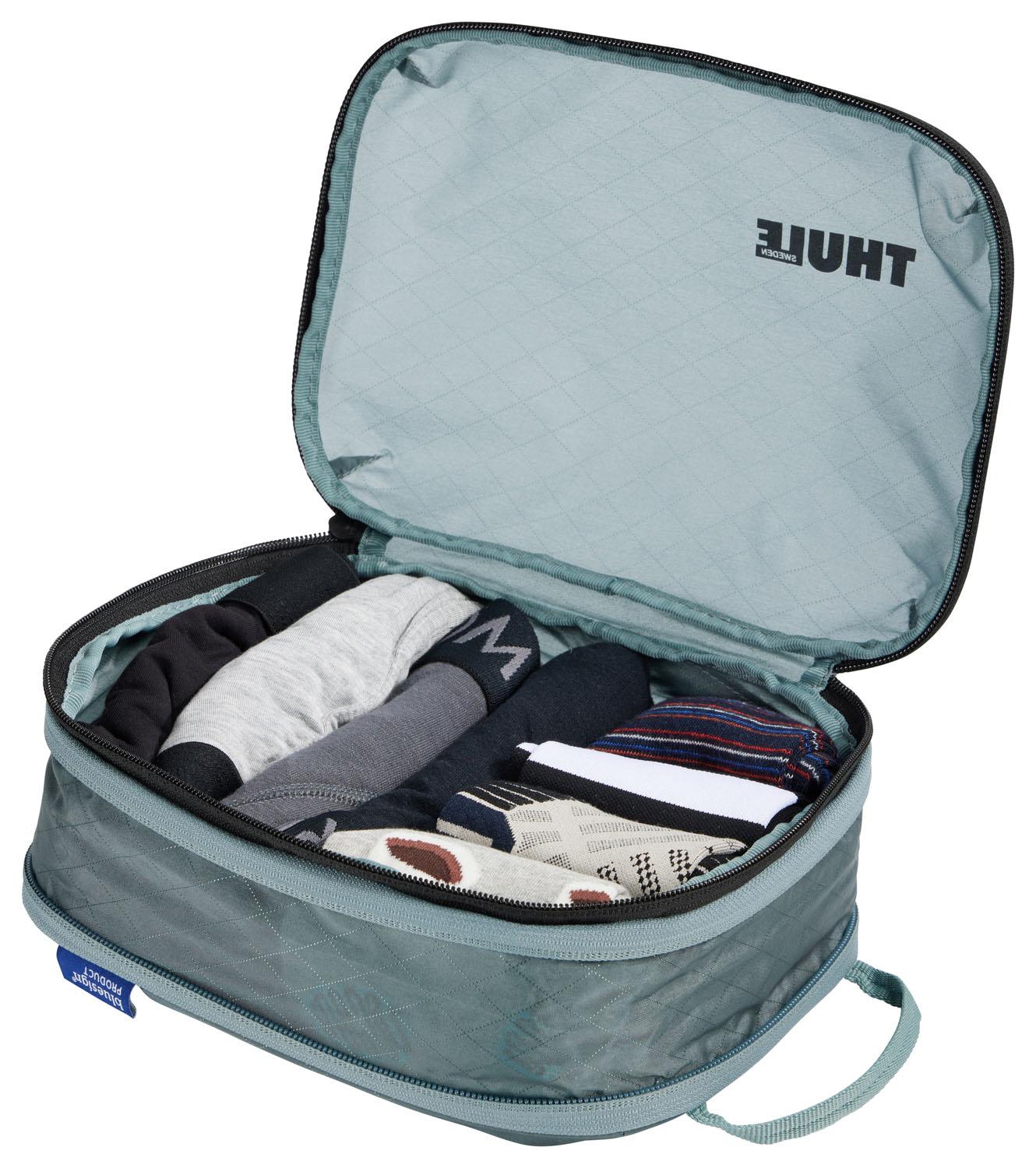 THULE Packing Cube Compression Small Pond Gray THULE Packing Cube Compression Small Pond Gray