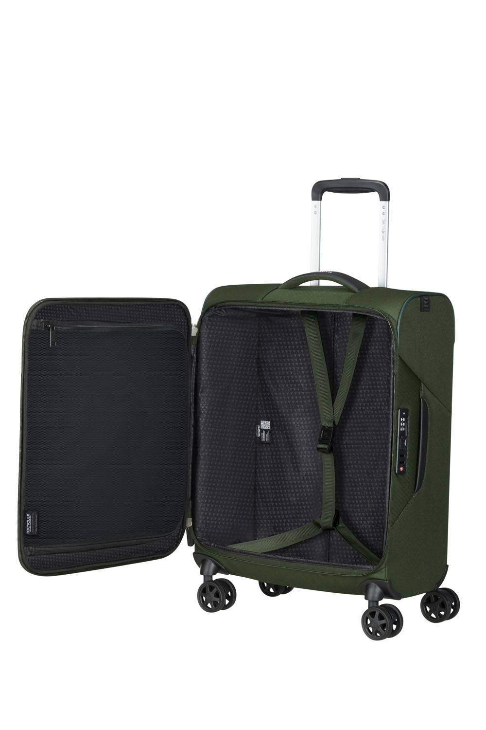 Samsonite Litebeam Trolley mit 4 Rollen 55cm Climbing Ivy Samsonite Litebeam Trolley mit 4 Rollen 55cm Climbing Ivy
