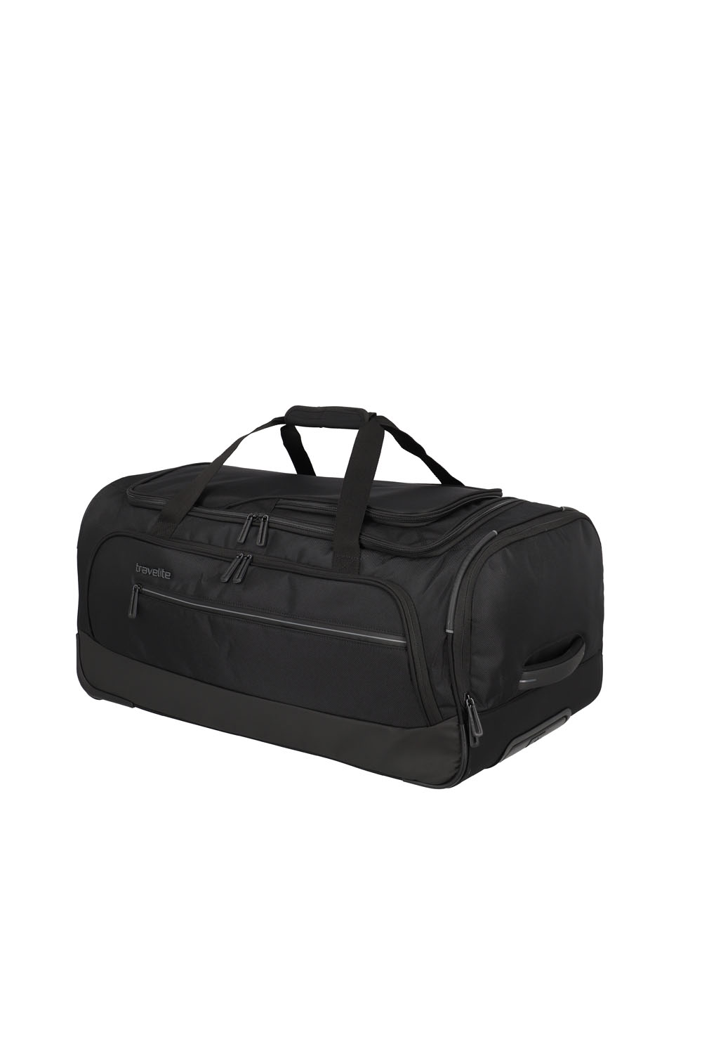 Travelite Crosslite Rollenreisetasche M 69cm Schwarz